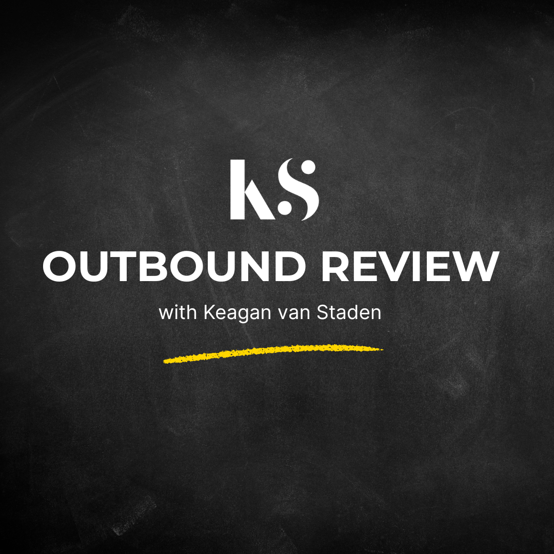 Outbound Review With Keagan van Staden